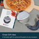 thumbnail image 2 of Cortador de Pizza KITCHENDAO con Hoja Magnética Desmontable de 4", 2 of 7