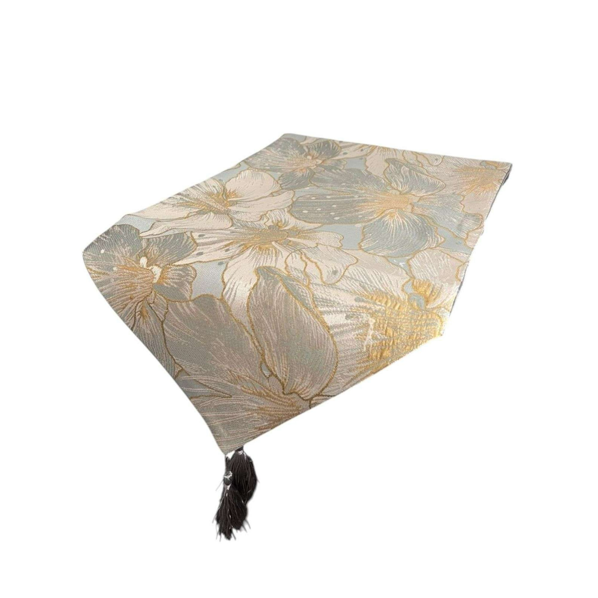 Oem - Mantel Camino De Mesa Tela Madera Ramas 180x32cm