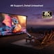 thumbnail image 3 of Proyector de Video Aurzen BOOM mini 4K Google TV 500 lúmenes ANSI, 3 of 9