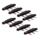 thumbnail image 2 of Kit De Señuelos De Pesca Blandos, Suministros Portátiles Prácticos Y Vivos, Aparejos De Pesca, Color Negro, 8 Uds., 2 of 3