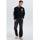 thumbnail image 4 of Jeans Hombre Recto Focalizado Negro, 4 of 4