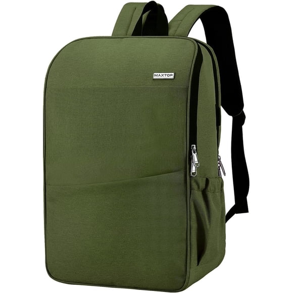 Mochila para portátil MAXTOP Deep Storage con USB de 17 pulgadas resistente al agua