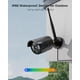 thumbnail image 2 of Sistema de cámaras de seguridad inalámbricas Hiseeu de 16 canales, 5 MP, kit de 8 cámaras, 2 of 7