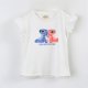 thumbnail image 1 of Polera Manga Corta Niña Stitch & Angel Disney Vuelos Blanco, 1 of 3