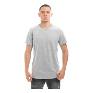 Creaprint - Polera Algodon Mc Hombre Gris Talla S