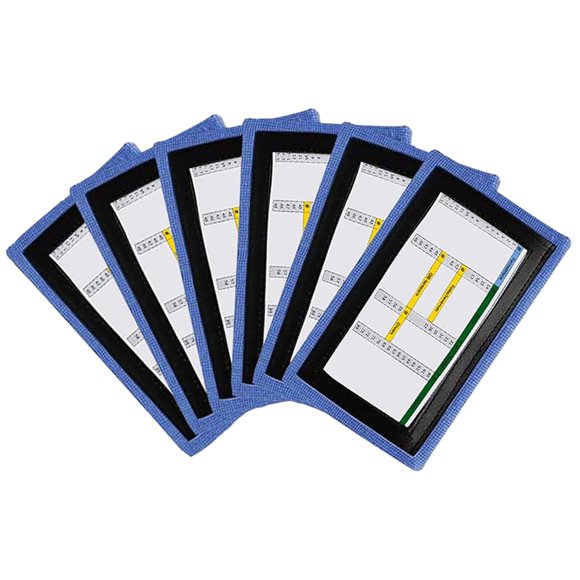 Muñequera Pro Athletics 9,5 × 16 cm Azul (Pack de 6)
