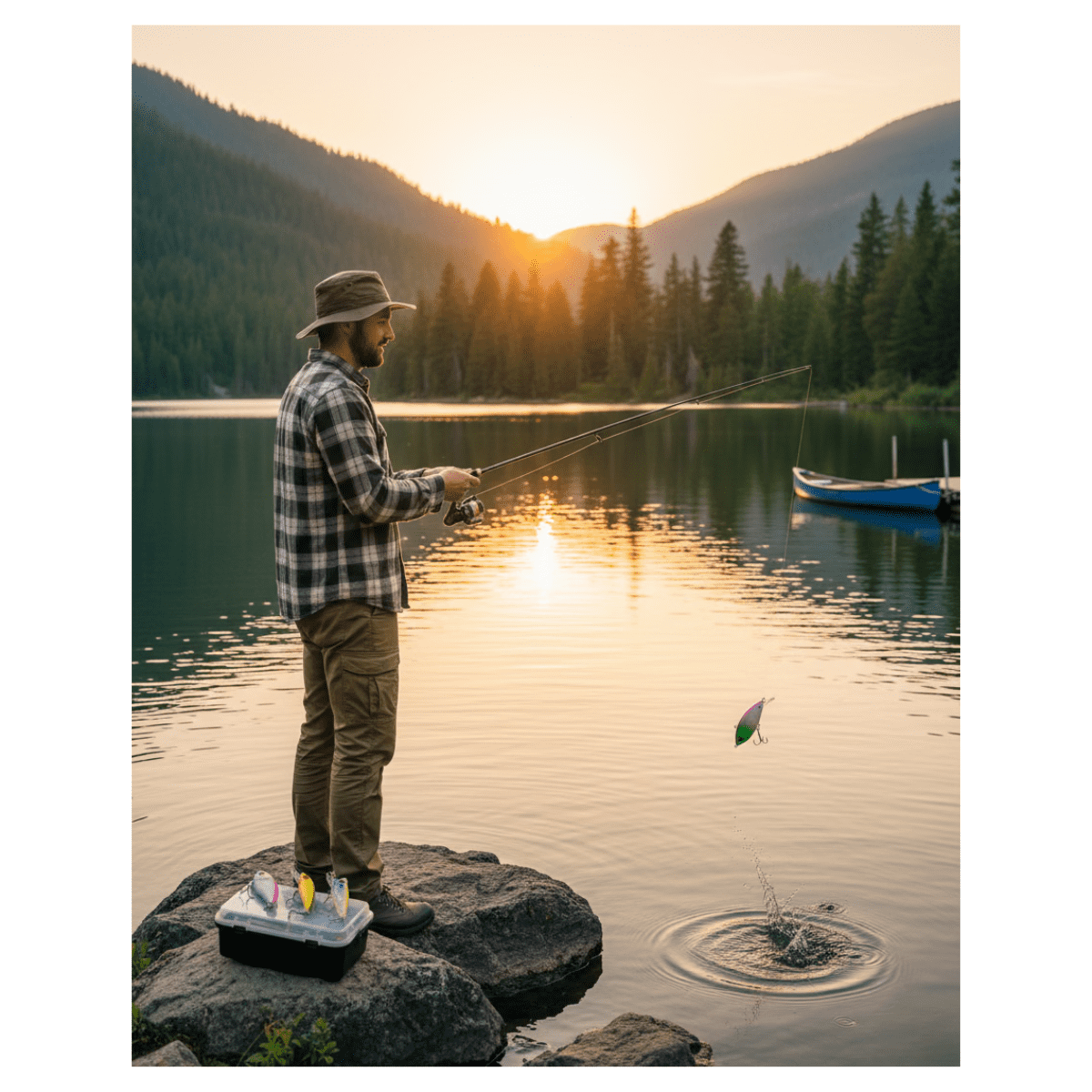 Genérico - Set De Cucharas #3 Señuelos De Pesca Rio Y Lago 30 Unidades