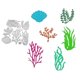thumbnail image 1 of Plantillas de corte metálicas DuuFounG de vida marina 28 x 26,5 cm, 1 of 7