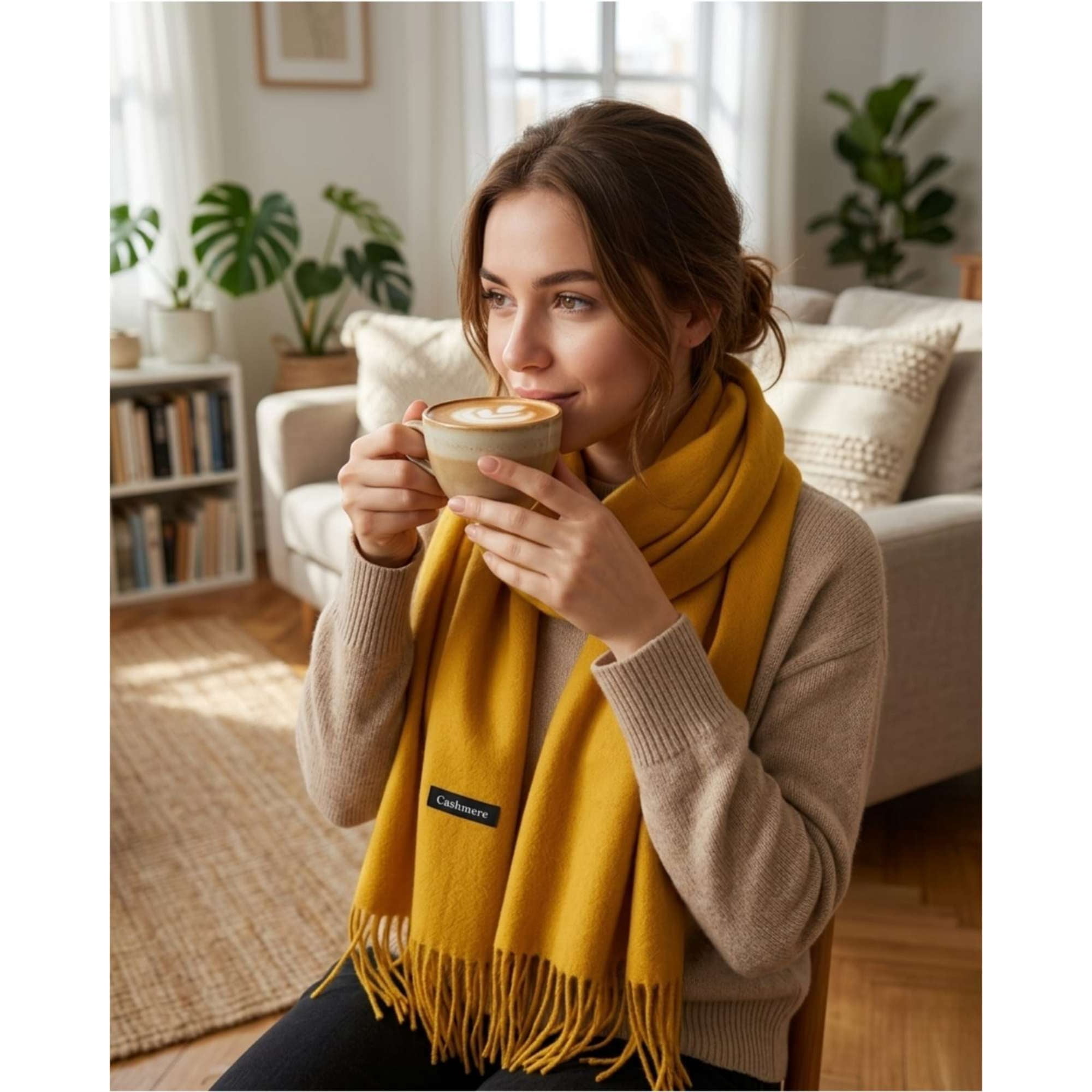 Todo Para El Hogar - Bufanda Cashmere Premium Unisex Varios Colores