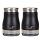 thumbnail image 1 of Salero y pimentero de acero inoxidable con fondo de cristal, accesorios de cocina modernos, 1 of 5