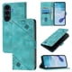 thumbnail image 3 of Funda Cartera para Samsung Galaxy S25 FE con Soporte y Ranuras, Resistente a Golpes y Rayones Verde, 3 of 6
