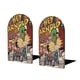 thumbnail image 1 of ¡Oye, Arnold! Sujetalibros decorativos temáticos, tope para estantería con base antideslizante, uso dual para hogar y oficina - 2 piezas, 1 of 6