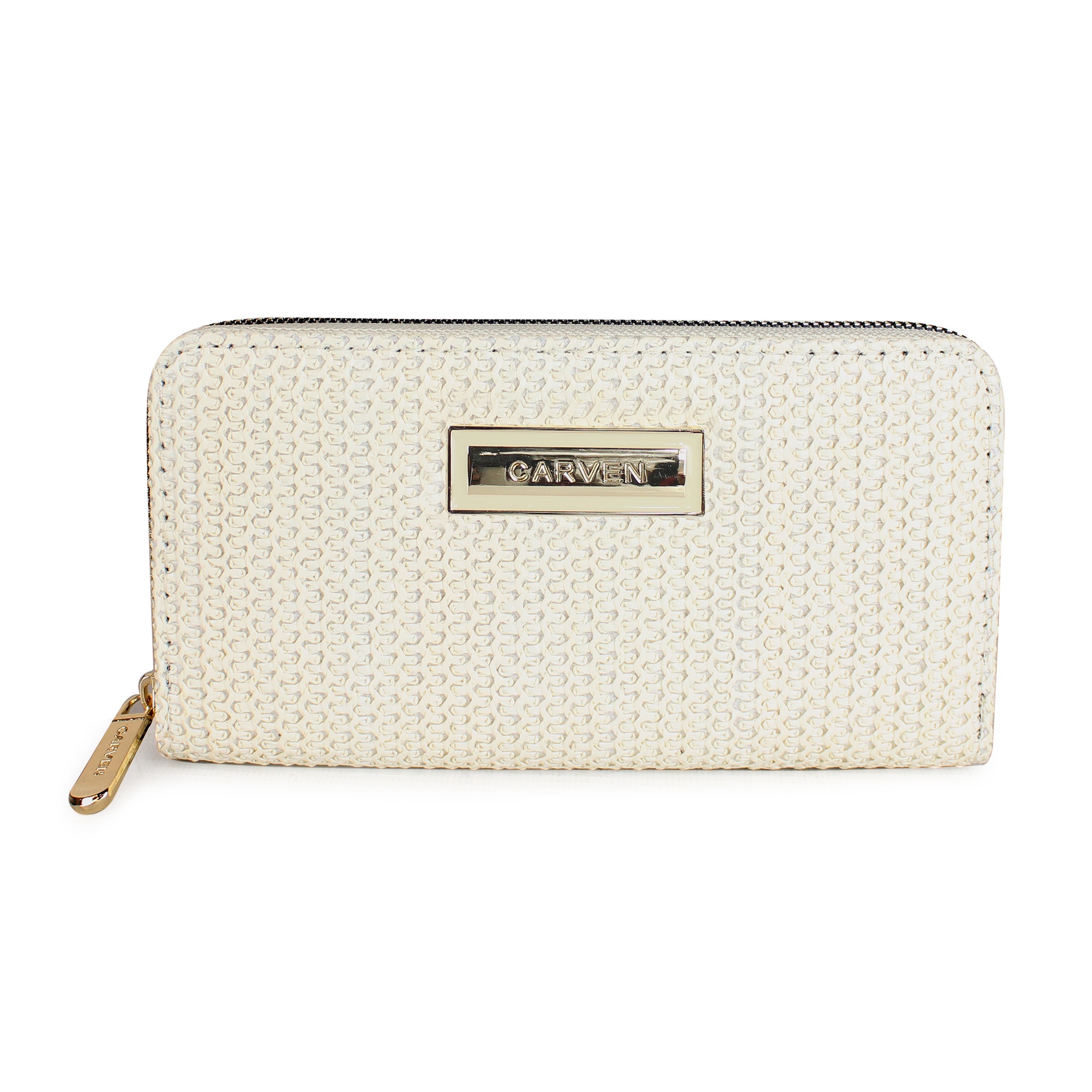 Carven Paris - Billetera De Mujer Lidia Beige