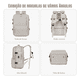 thumbnail image 3 of Mochila De Senderismo Impermeable De Viaje Grande Con Interf, 3 of 8