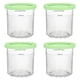 thumbnail image 1 of Paquete De 4 Contenedores De Repuesto Para Pintas Y Tapas Ninja Creami, 4 Fundas De Neopreno Para Helado, Compatibles Con 16 Oz, 1 of 6