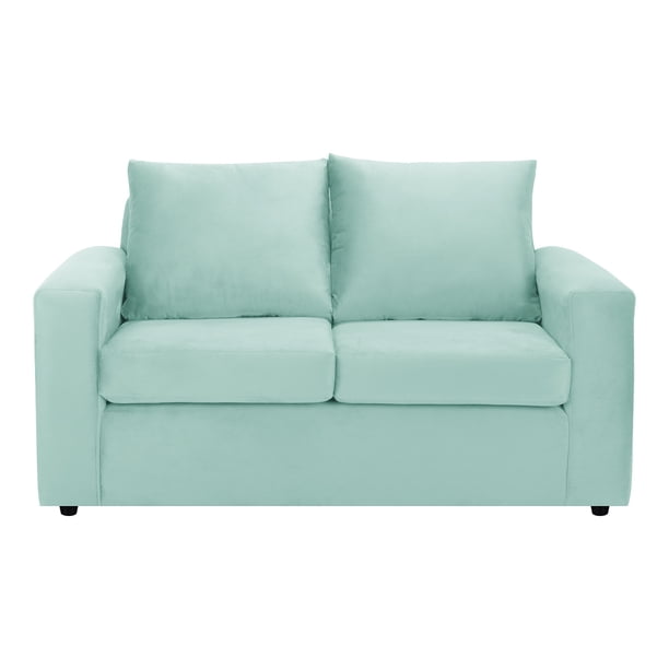 Sofa Kendy 2c Felpa 30 Verde Agua