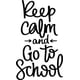 thumbnail image 1 of Decomural Go To School Keep Calm WS-46411, 1 of 2