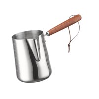 Magideal - Cafetera Turca Con Calentador, Espumador De Leche, Taza Multifuncional Con Báscula, Jarra Para Espumar Leche, Taza Para Café Con Leche Para Cafetería, 600 Ml