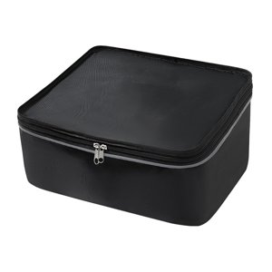 Ioensy - Funda Para Cesta De Bicicleta Protector Impermeable Para Motocicletas, Bicicletas Eléctricas, Color Negro Con Correa