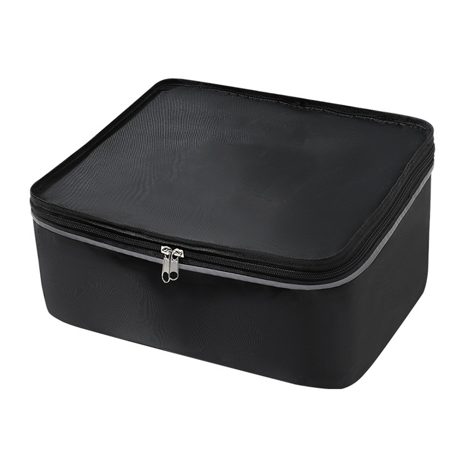 Ioensy - Funda Para Cesta De Bicicleta Protector Impermeable Para Motocicletas, Bicicletas Eléctricas, Color Negro Con Correa