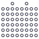 thumbnail image 4 of 50 juntas tóricas de goma, junta tórica de goma para válvula de control de aire, 9,7 mm x 4 mm, reparación de pedales de cambiador de neumáticos, kits, 4 of 5