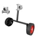 thumbnail image 5 of Ruedas auxiliares para cortacésped con soporte de montaje, rueda flexible, duraderas, fáciles de instalar, accesorios ajustables para cortadora de cés 28 mm de diámetro, 5 of 5