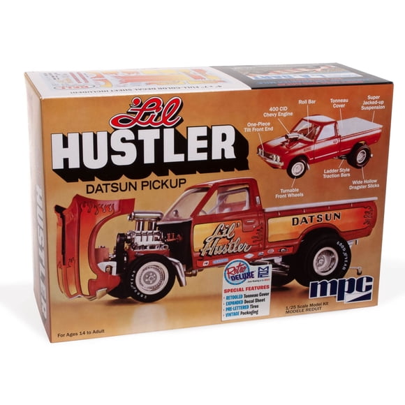 Kit de modelo MPC Datsun Pickup Li'l Hustler 1975 a escala 1:25