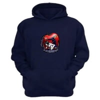 Genérico - Polerón Canguro Death Note Azul Marino Talla M Unisex