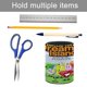 thumbnail image 5 of Batalla por la Isla de los Sueños-theme Cylinder Pen Holder Pencil Organizer with Flannel Lining PVC Leather Material Cardboard Base for study work 10*8CM, 5 of 6