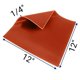 thumbnail image 2 of Hoja de caucho de silicona JTS 30x30 cm 6 mm Alta temperatura Rojo, 2 of 4