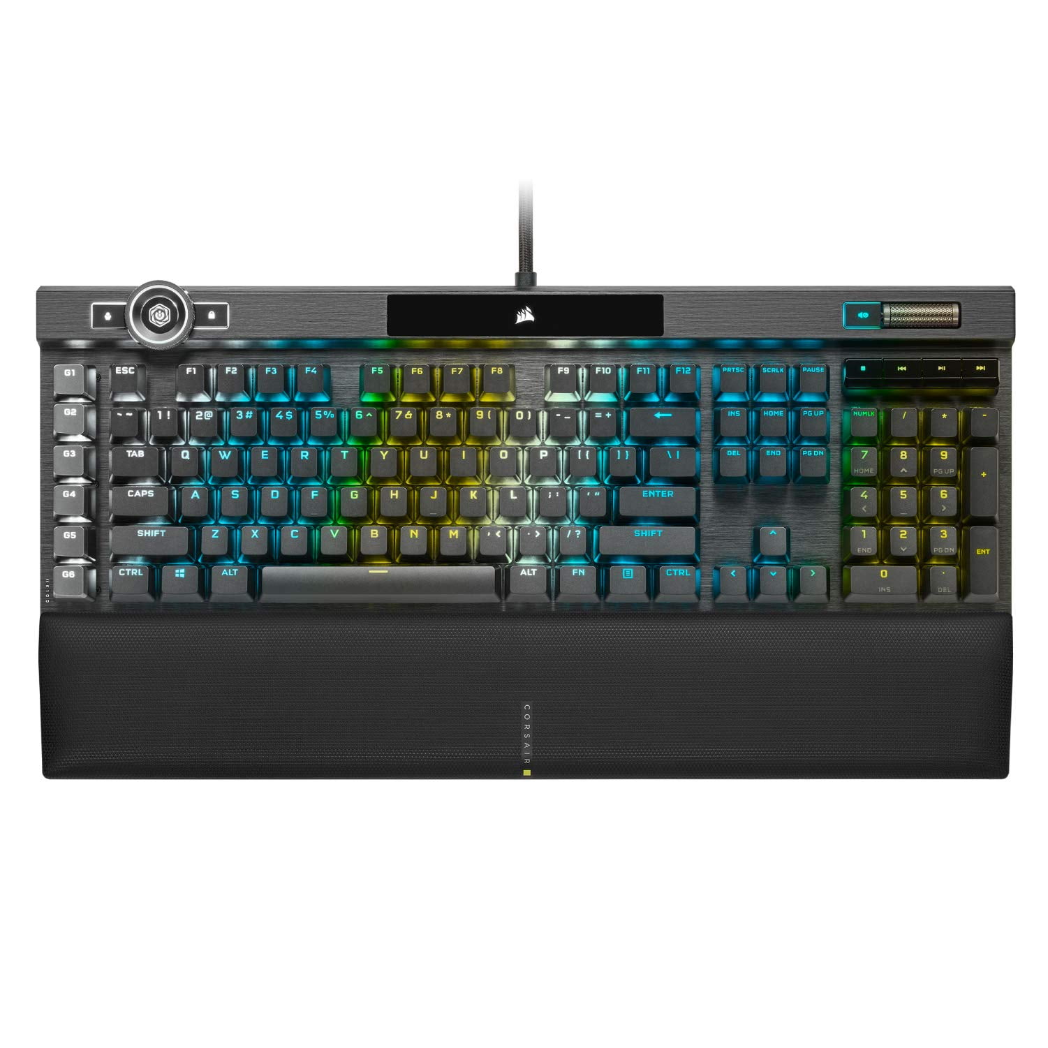 Teclado Mecánico Para Juegos Corsair K100 Rgb Black