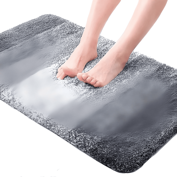 Alfombra De Baño De Microfibra Extrasuave Y #4