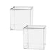 thumbnail image 1 of 2x Caja De Almacenamiento De Acrílico Transparente Caja De Aperitivos Apilable 7,5 Cm X 7,5 Cm X 7,5 Cm, 1 of 5