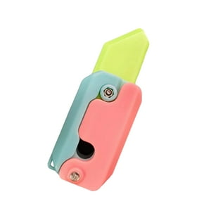 Genérico - Cuchillo De Rábano Luminoso, Juguetes, Cuchillo Sensorial, Fidget Para Regalos De Vacaciones Familiares