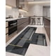 thumbnail image 2 of Set 2 Piezas Alfombra de Cocina Goma Antideslizante Diseño Estampado07, 2 of 6
