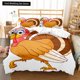 thumbnail image 1 of Cartoon Chicken Animal King Queen Duvet Cover Kawaii Yellow Chick Bedding Set Lovely Hen Quilt Cover Polyester Comforter Cover, 1 of 5