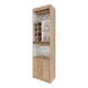 thumbnail image 3 of Bar Alto 8 Botelleros Repisa Extensible Fm-012c - Cafe Claro Y Blanco, 3 of 8