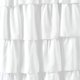 thumbnail image 3 of Cortina Lush Decor 213 cm Blanca con Volantes, Panel Único, 3 of 5