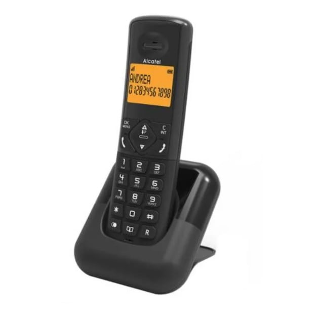 Alcatel - Teléfono Inalámbrico Con Pantalla Lcd