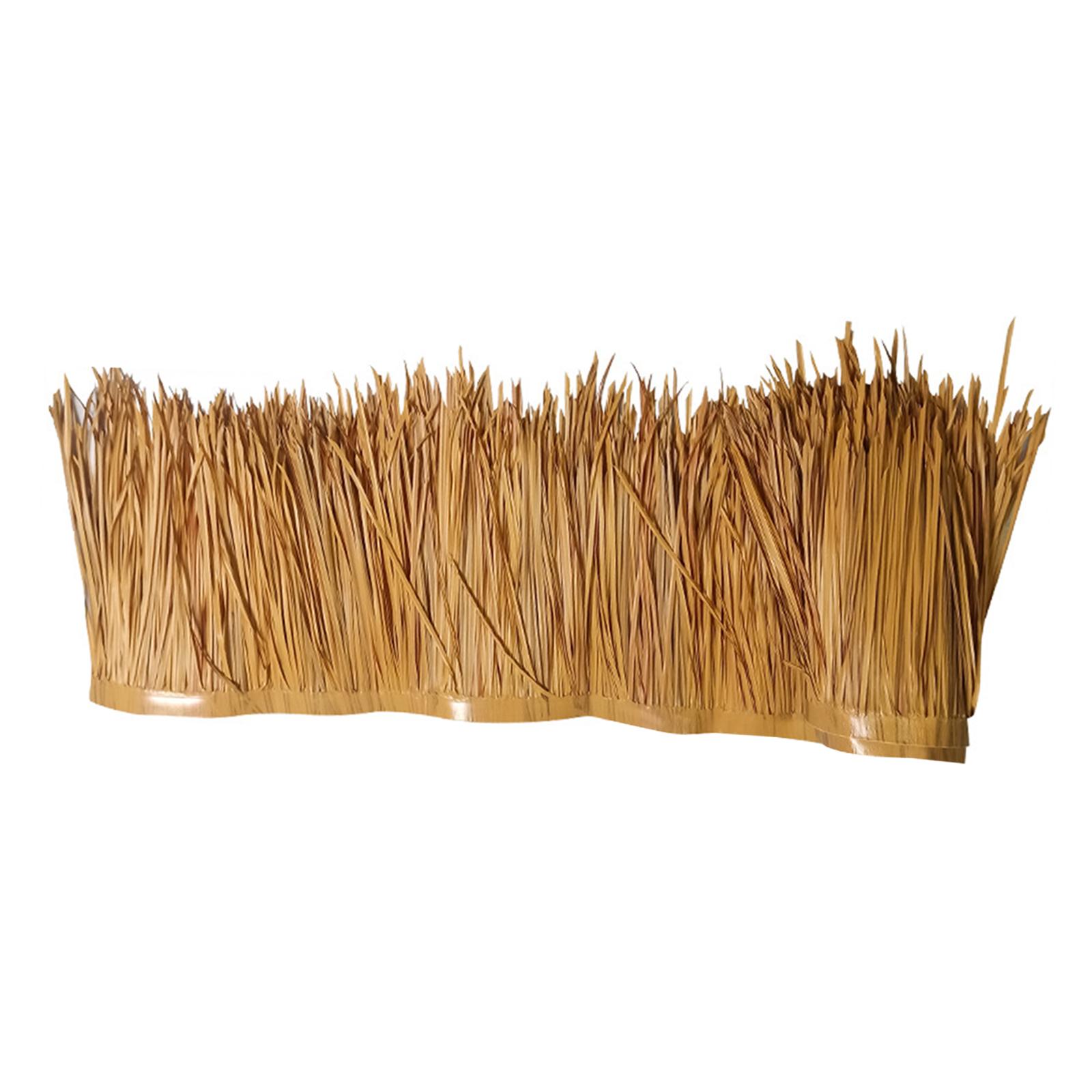 Ioensy - Techo De Paja Artificial Paja 39.4X19.7Inch Accesorios Pe Material Sintético Estilo A