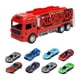 thumbnail image 3 of Camión De Juguete Plegable Para Niños Con 6 Coches De Carreras Para Niños Pequeños De 2, 3, 4, 5 Y 6 Años, Color Rojo, 3 of 3
