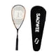thumbnail image 1 of Raqueta De Squash Con Marco De Fibra De Carbono Para Entrenamiento De Oficina, Para Principiantes, Color Naranja, 1 of 5