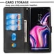 thumbnail image 4 of Funda con Cremallera para Samsung Galaxy Note 9, Carcasa Cartera de Cuero PU con Soporte y Tarjetero, 4 of 6