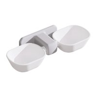 Magideal - Cuenco Para , De Alimentación De Alimentos En , Alimentador De Agua Para Perros, Cuenco Colgante Para Mascotas Para Y - Blanco