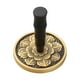 thumbnail image 1 of Mango De Incienso, Ceniza, Sello Prensado, Sello De Fragancia De Cobre Para El Altar Del Templo Del Hogar, Oro Negro, 1 of 3