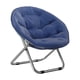 thumbnail image 1 of Silla Plegable Para Acampar Silla Lunar Compacta Para Picnic Al Aire Libre Mochilero Azul Oscuro, 1 of 5