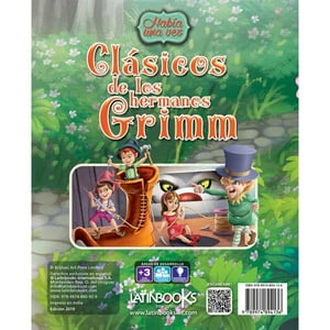 Latinbooks - Libro Clásicos De Los Hermanos Grimm