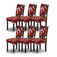 Rouss - Pack De 6 Fundas Para Sillas De Navidad N03