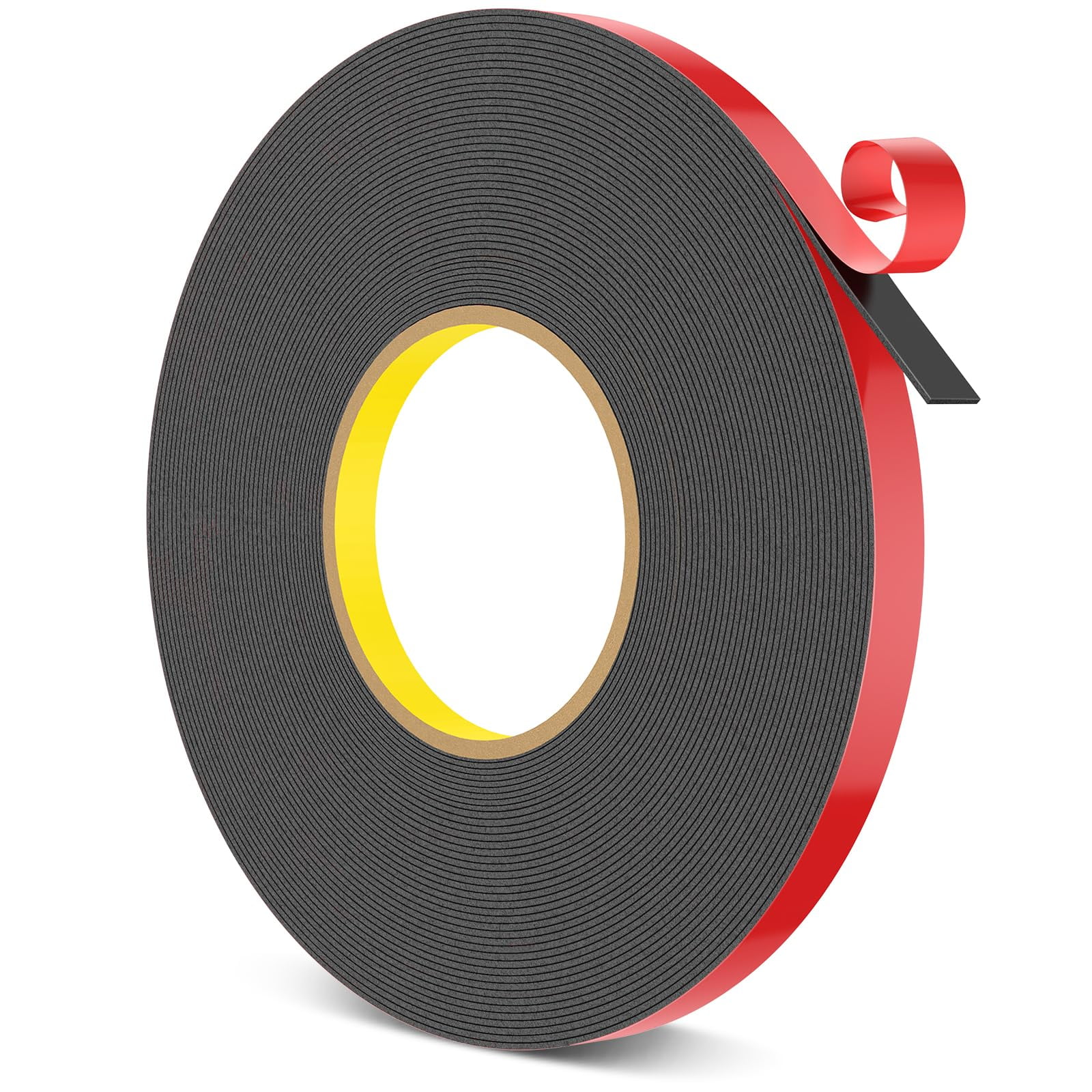 Cinta Adhesiva De Doble Cara Hitlights Heavy Duty De 1,27 Cm X 15,24 M
