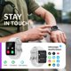 thumbnail image 2 of Reloj inteligente TOZO 2025 actualizado de 1,83 pulgadas para iPhone y Android para hombres y mujeres, 2 of 7
